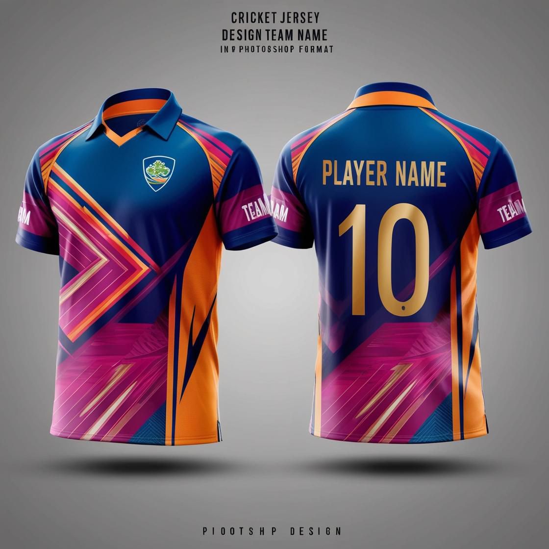 Elite Creations Unisex Cricket Customized Jersey
