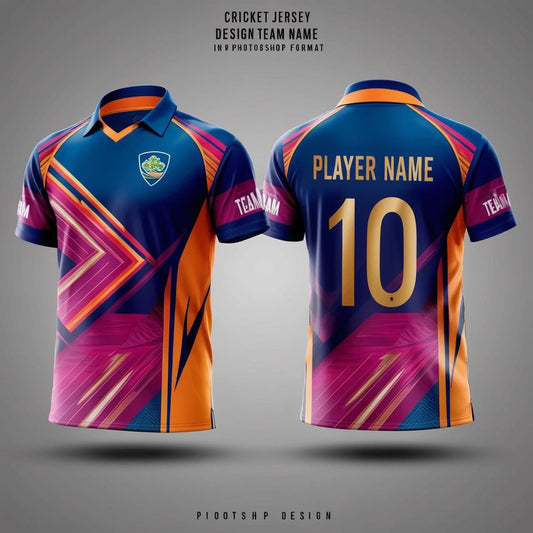Elite Creations Unisex Cricket Customized Jersey